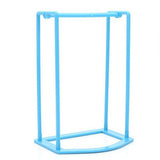 1PC DIY Plastic Hangers Storage Frame Stand Home